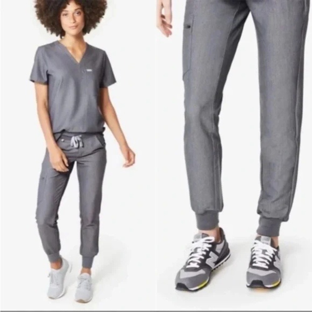 Figs Women’s Jogger Scrub Pants - Gray